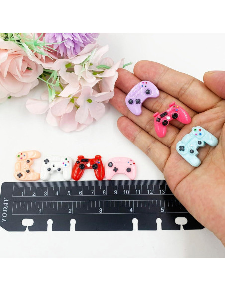 30 Encantos de Controlador de Videojuego Suartus para Manualidades