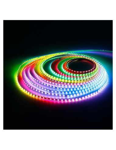 Tira LED WS2812B 1m 160 LEDs/m 2.7mm Ultra Estrecha DC5V