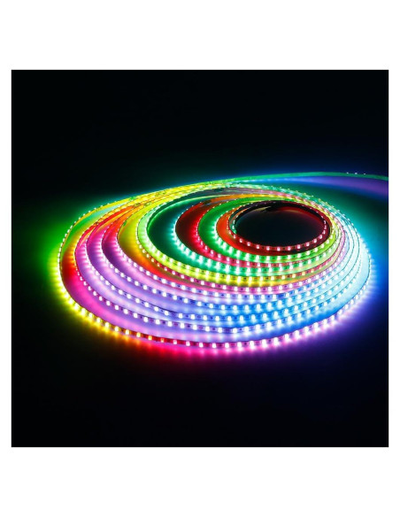 Tira LED WS2812B 1m 160 LEDs/m 2.7mm Ultra Estrecha DC5V