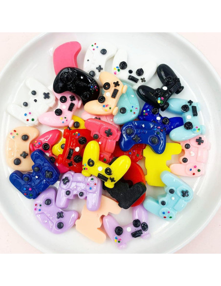 30 Encantos de Controlador de Videojuego Suartus para Manualidades