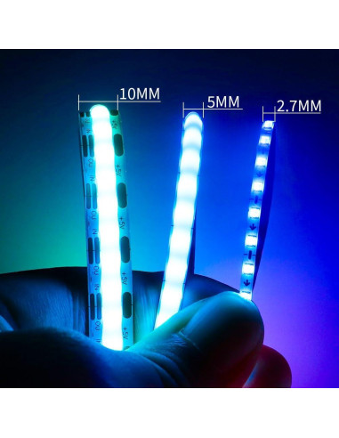 Tira LED WS2812B 1m 160 LEDs/m 2.7mm Ultra Estrecha DC5V