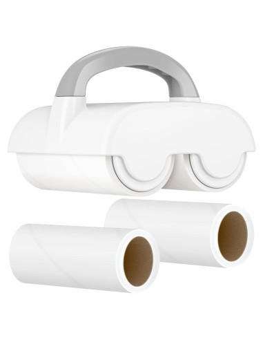 Rodillo Quitapelusas Doble NiHome con 4 Recambios, 90 Hojas