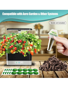 Kit de 100 cápsulas de semillas Haligo para hidroponía 2