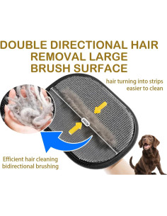 Guantes de Limpieza de Pelo de Mascota DLIOJHL 23x17cm 2