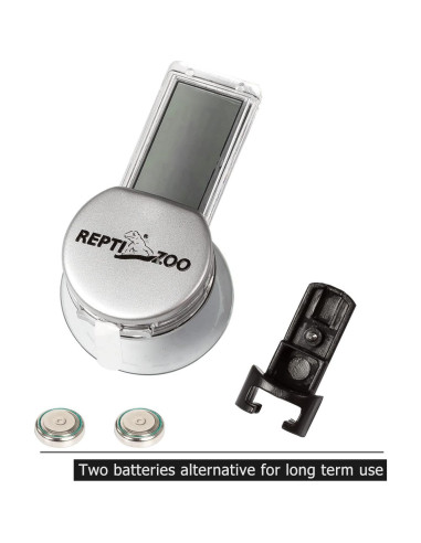 Termómetro e Higrómetro Digital REPTI ZOO para Reptiles