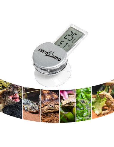 Termómetro e Higrómetro Digital REPTI ZOO para Reptiles