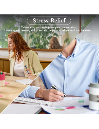 Mancuernas Antiestrés Metálicas QETRABONE 2 en 1 para Adultos