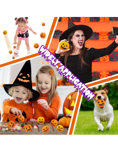 Bolas de Estrés de Calabaza Halloween Cindeer 42 Pcs Alivio