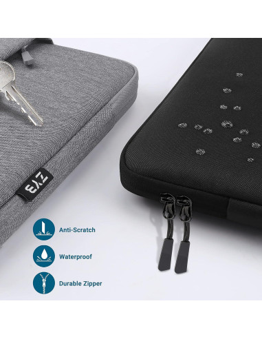 Funda para Laptop ZYB 16 Pulgadas Impermeable - Negro