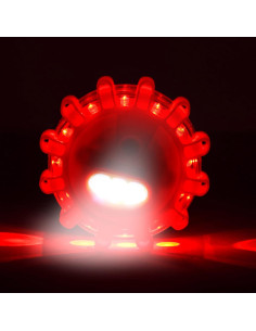 Flares LED de Emergencia ZeroDark con Base Magnética 10 cm 2