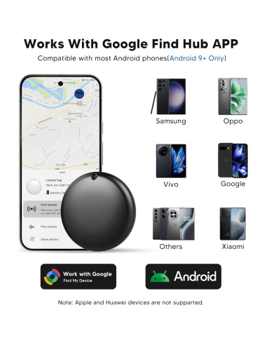 Etiqueta de Rastreo Bluetooth Android - 4 Unidades - Smart Tag