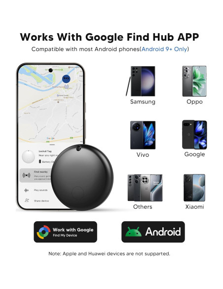 Etiqueta de Rastreo Bluetooth Android - 4 Unidades - Smart Tag