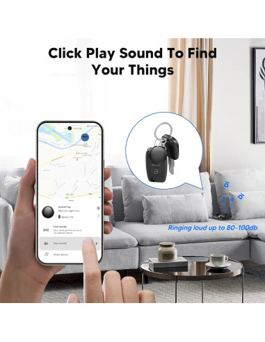 Etiqueta de Rastreo Bluetooth Android - 4 Unidades - Smart Tag