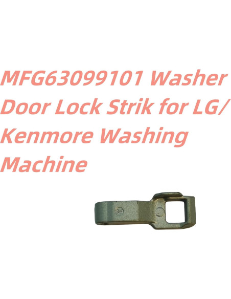 Cierre de puerta de lavadora LG Kenmore MFG63099101 9g