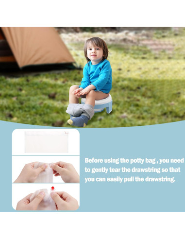 Bolsas Desechables para Inodoro MCGMITT 120 PCS a Prueba de Fugas