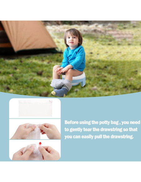 Bolsas Desechables para Inodoro MCGMITT 120 PCS a Prueba de Fugas