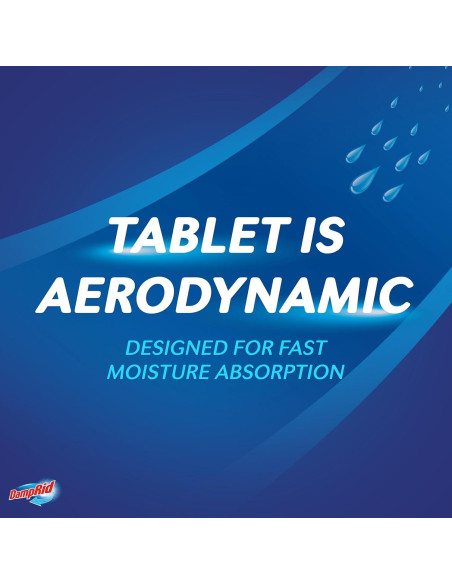 Recarga DampRid 4 Tabletas de Absorción de Humedad Aroma Fresco