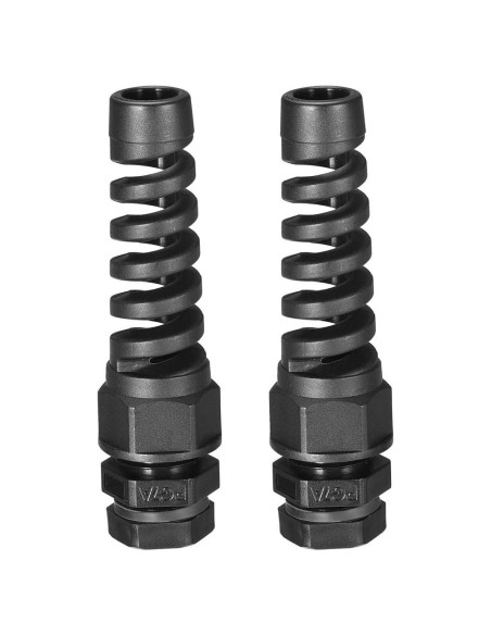 Conector PG7 Impermeable uxcell Nylon IP68 para Cable 4.5-7.8mm