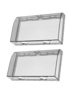 Cubierta Impermeable para Enchufe DOITOOL - 2 Unidades, Negro