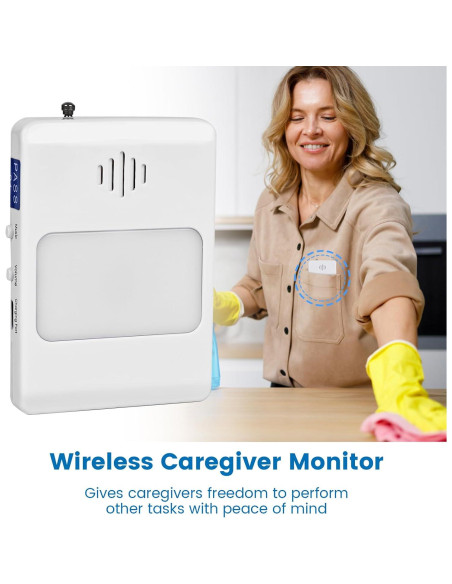 Alarma de Cama Kaneyvok con Sensor de Prevención de Caídas 33x81cm