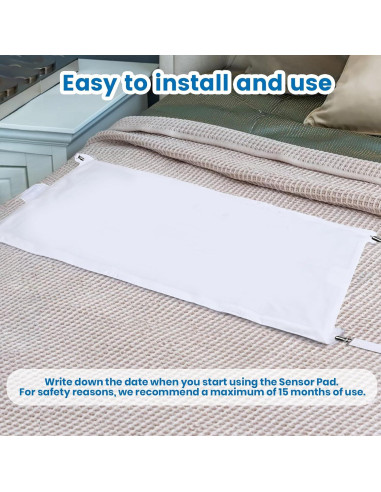 Alarma de Cama Kaneyvok con Sensor de Prevención de Caídas 33x81cm