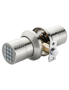 Perilla de Puerta Electrónica Buoan YL-98 Níquel con Teclado