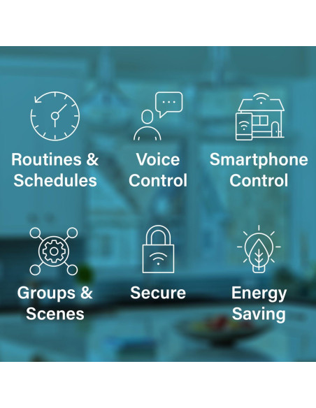 Interruptor Inteligente Legrand Wi-Fi Matter 1800W 1 Polo