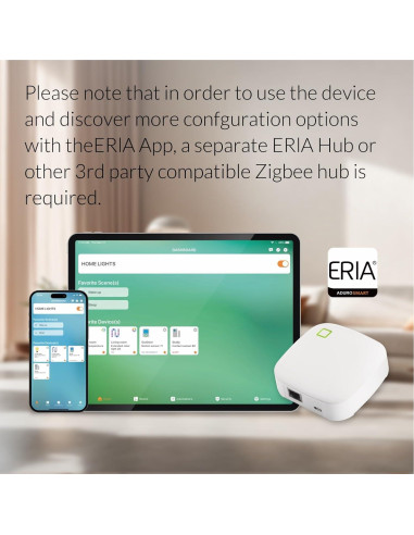 Bombillas Inteligentes ERIA A19 ZigBee 800 Lúmenes Blanco Ajustable (2 Pzs)