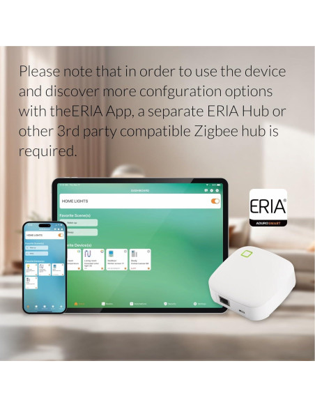 Bombillas Inteligentes ERIA A19 ZigBee 800 Lúmenes Blanco Ajustable (2 Pzs)