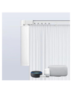 Cortinas Inteligentes SIXIN 3m con Control Remoto y ZigBee