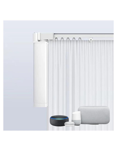 Cortinas Inteligentes SIXIN 3m con Control Remoto y ZigBee