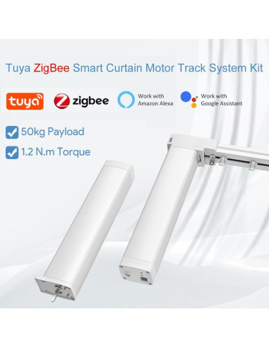 Cortinas Inteligentes SIXIN 3m con Control Remoto y ZigBee