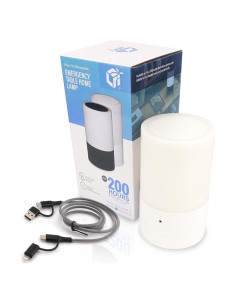 Lámpara de Mesa de Emergencia LFI 200 Horas Luz LED Recargable