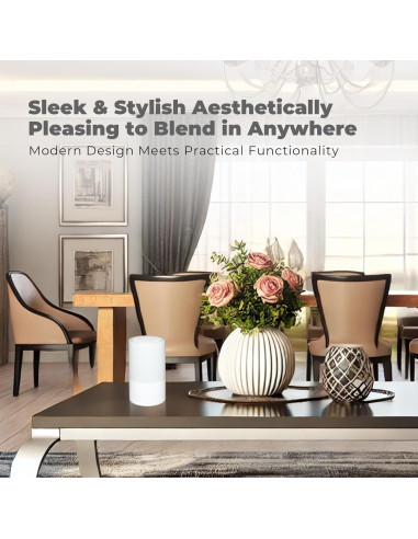 Lámpara de Mesa de Emergencia LFI 200 Horas Luz LED Recargable