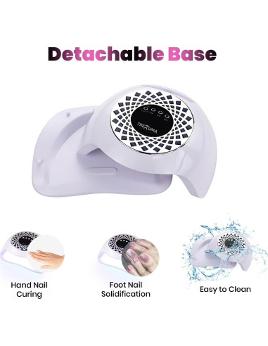 Lámpara UV LED 268W Trezuma para Esmalte de Gel Profesional