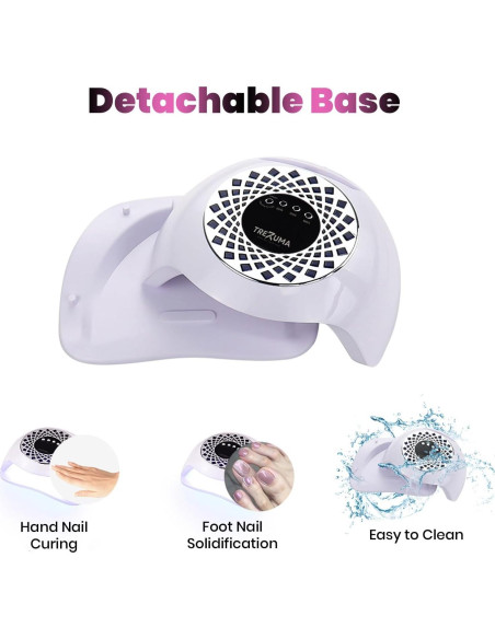Lámpara UV LED 268W Trezuma para Esmalte de Gel Profesional