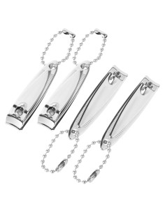 Cortauñas de Acero Inoxidable Salbsever - 4 Piezas Mini 5.08 cm