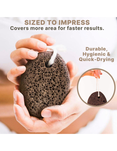 Piedra Pómez Natural Beauty By Earth para Pies - Exfoliante