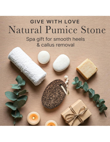 Piedra Pómez Natural Beauty By Earth para Pies - Exfoliante