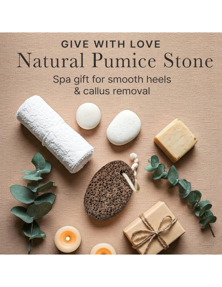 Piedra Pómez Natural Beauty By Earth para Pies - Exfoliante