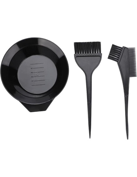 Set de Pinceles y Cuenco para Tinte Dioche - 3 Piezas Profesional