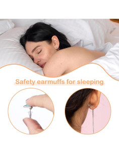 100 Tapones de Silicona Transparentes Simarro para Pendientes 2