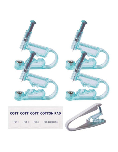 Kit de Perforación de Orejas Desechable Silmy 4 Unidades