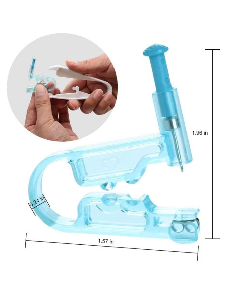 Kit de Perforación de Orejas Desechable Silmy 4 Unidades