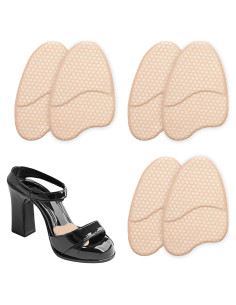 Almohadillas Metatarsales Antideslizantes Hpmjz 3 Pares Beige