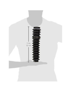 Funda de Amortiguador Rough Country Negra con Abrazadera Universal 2