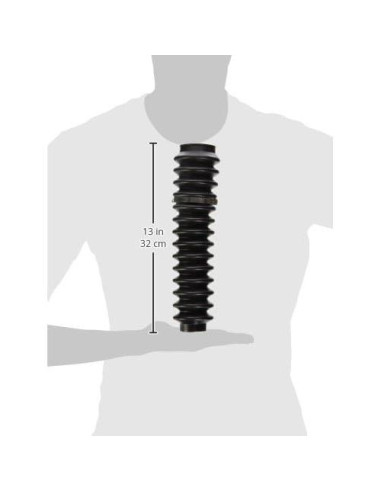 Funda de Amortiguador Rough Country Negra con Abrazadera Universal