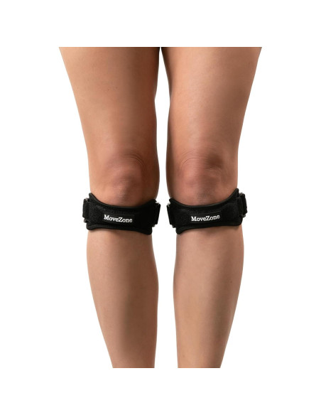 Faja de Tendón Patelar MoveZone - Soporte Ajustable para Rodilla