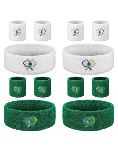 Conjunto Suhine de Bandas Deportivas y Muñequera Absorbente