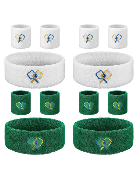 Conjunto Suhine de Bandas Deportivas y Muñequera Absorbente